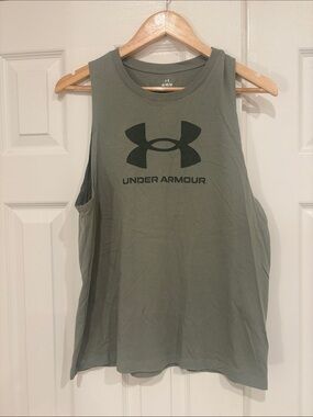 Under Armour Olive Green Workout Tank Top